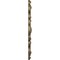 Ekena Millwork Angel Ceiling Medallion (Fits Canopies up to 4 3/8"), 20 7/8"OD x 3 5/8"ID x 1"P, Mississippi Mud CM20ANMMF - alternate 4